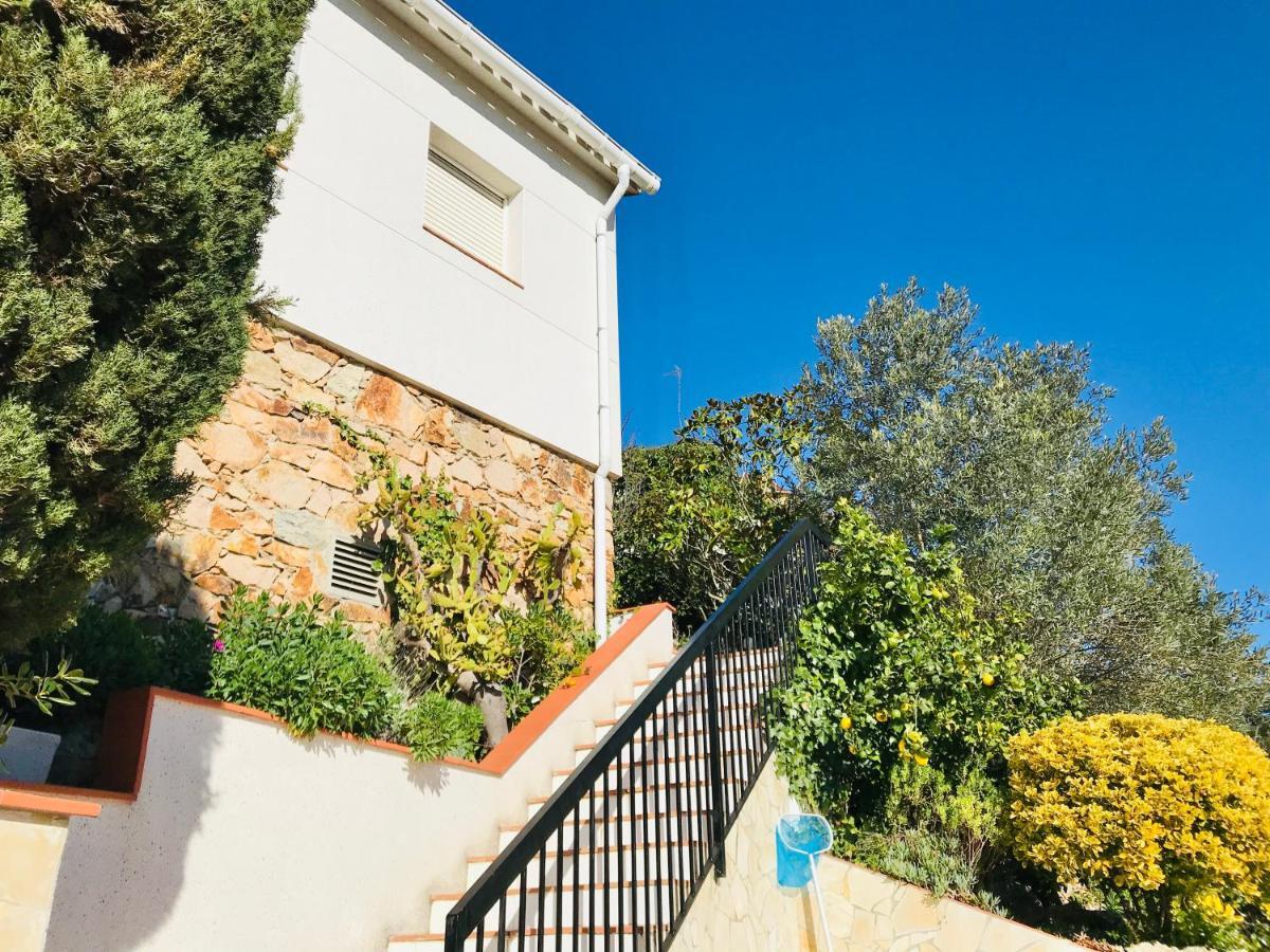 Mediterranean Villa Investingspain Sea View And Pool Lloret de Mar Exterior photo